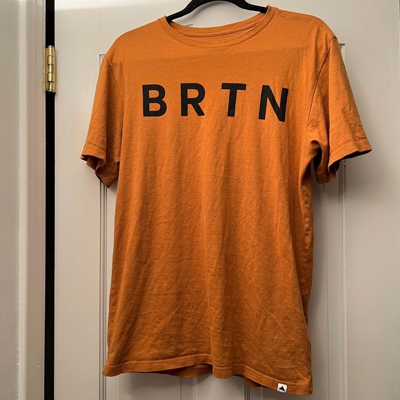 Burton Other - Burton BRTN Short Sleeve T-Shirt Copper Penny Mens XS